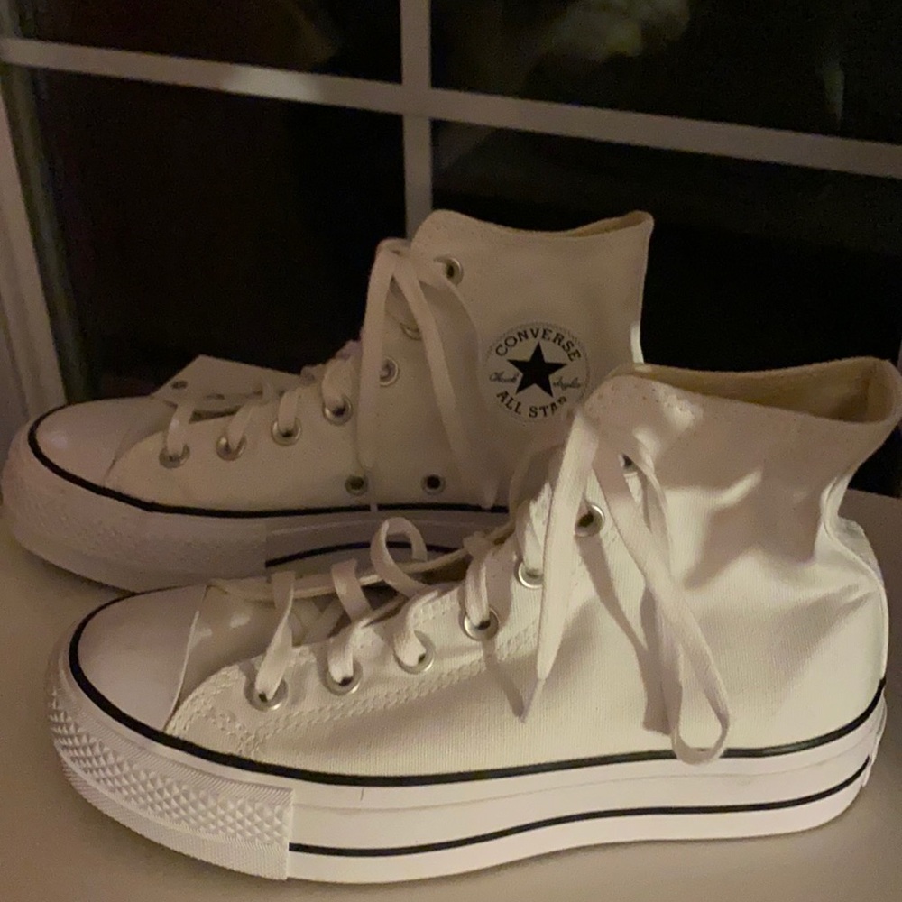 Hightop Platform White Converse